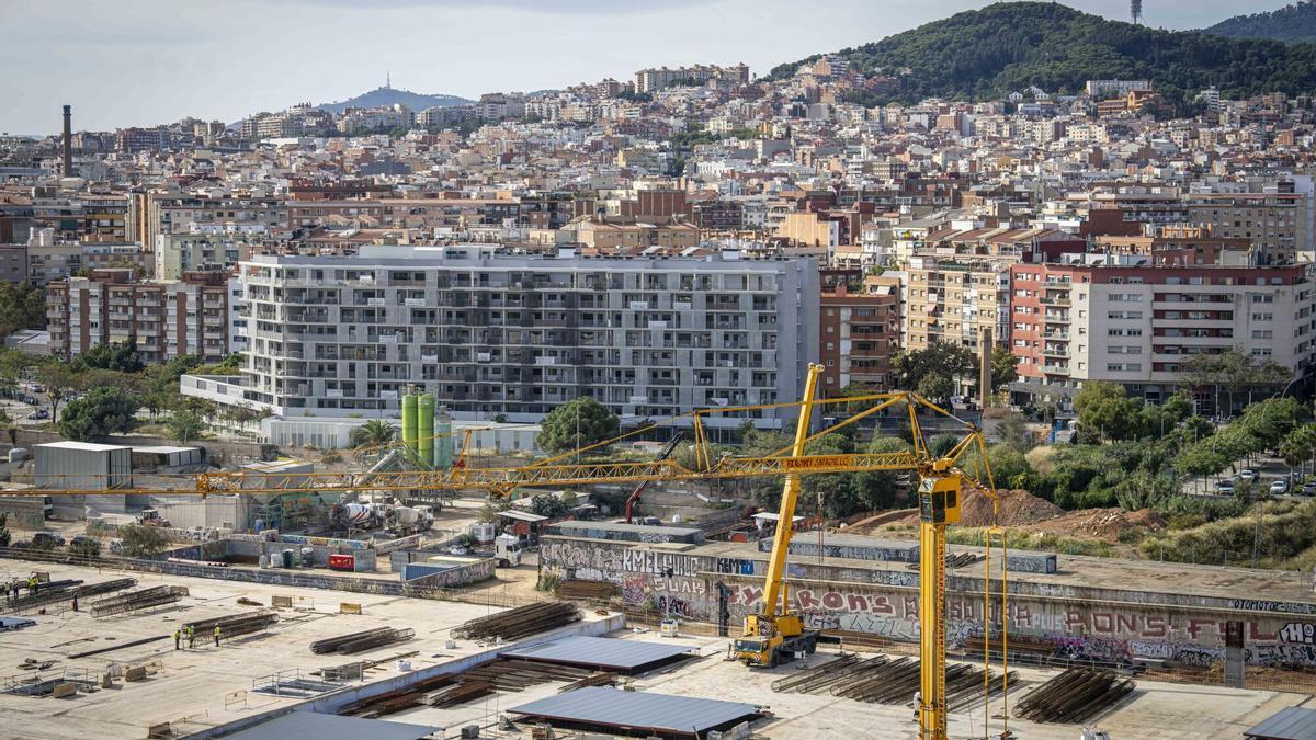 El entorno de la Sagrera ya tiene 633 pisos en construcción y 9.203 más en perspectiva