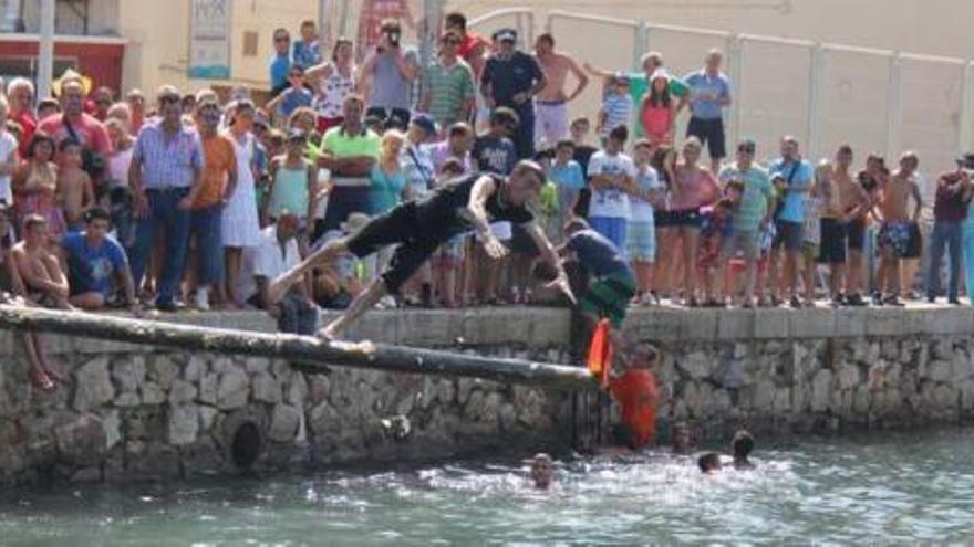 Los equilibristas de la patrona del mar