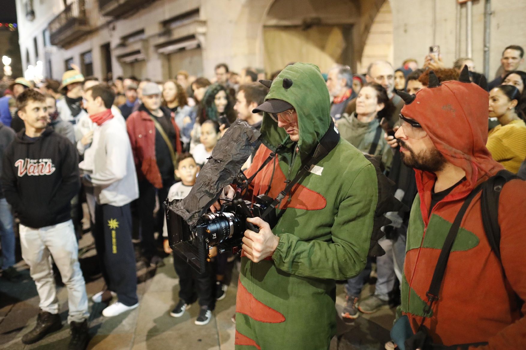 Els diables del correfoc tornen a desfilar pel Barri Vell de Girona