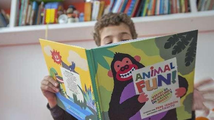 Galicia salta a los libros bilingües para niños en inglés y gallego con  "Animal fun!" - Faro de Vigo