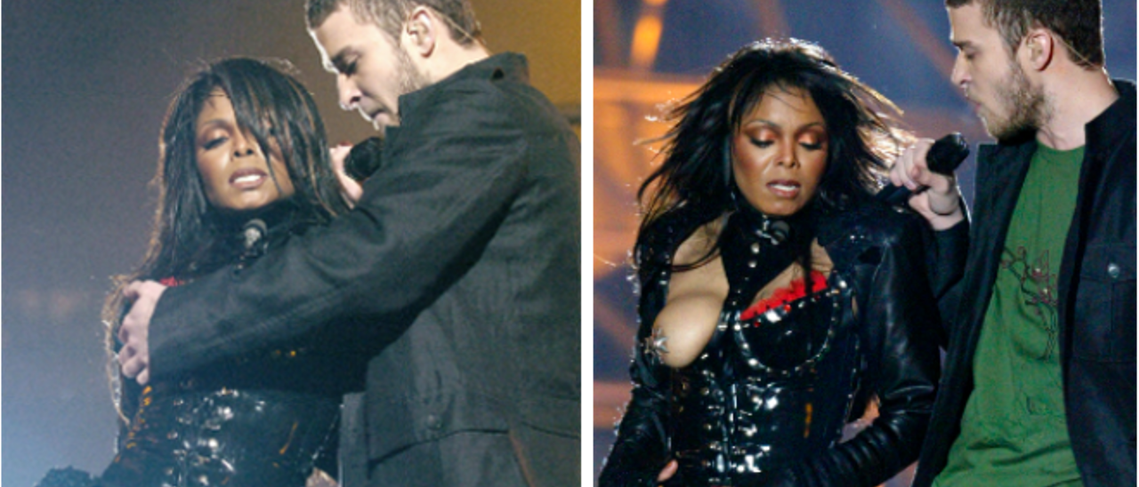 La secuencia del 'pezongate' en la Superbowl 2004, con Janet Jackson y Justin Timberlake