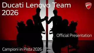 La presentación del equipo Ducati Lenovo, en directo: última hora de las motos de Márquez y Bagnaia