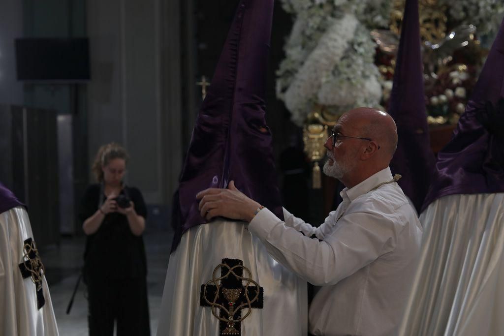 Procesión del Santo Entierro este Viernes Santo en Cartagena, en imágenes