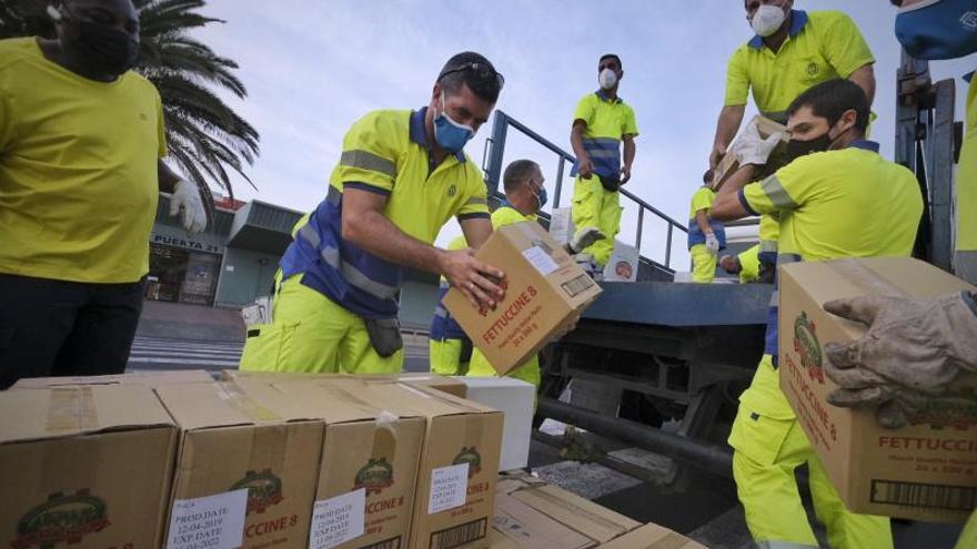 Ayuda solidaria a 30.000 canarios