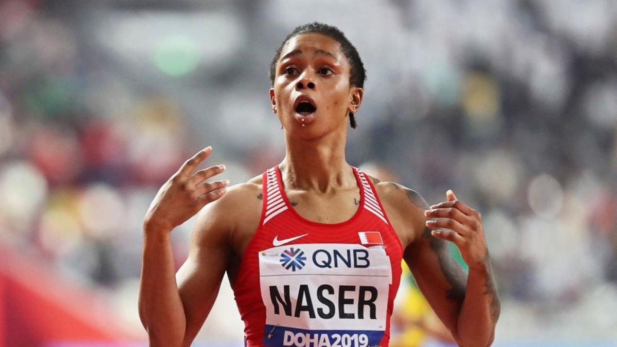 Salwa Eid Naser, campeona en Doha