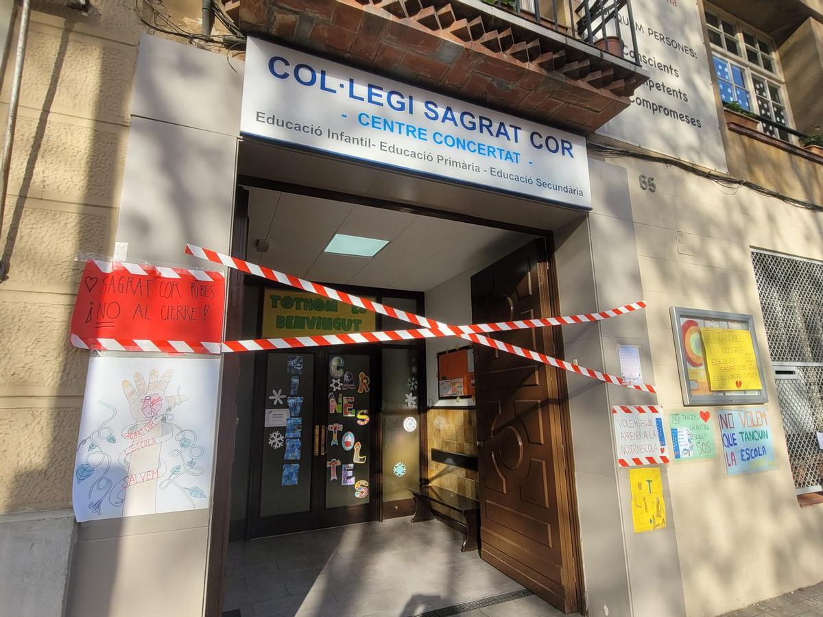 L’escola Sagrat Cor del Fort Pienc tancarà finalment el curs que ve L’escola Sagrat Cor del Fort Pienc tancarà finalment el curs que ve