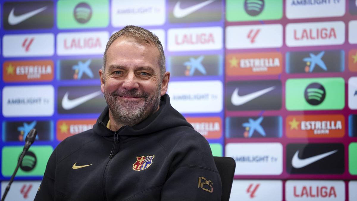 Flick: "Claro que voy a ver el derbi madrileño"