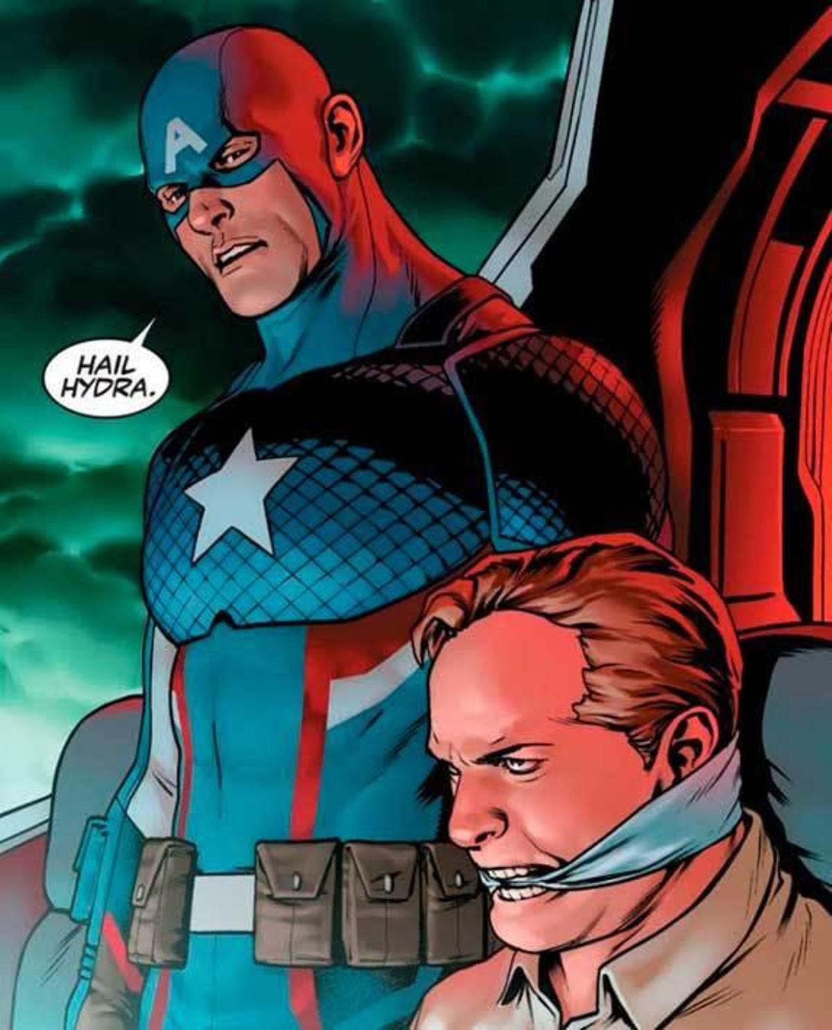 Una imagen de "Capitán América: Steve Rogers 1".