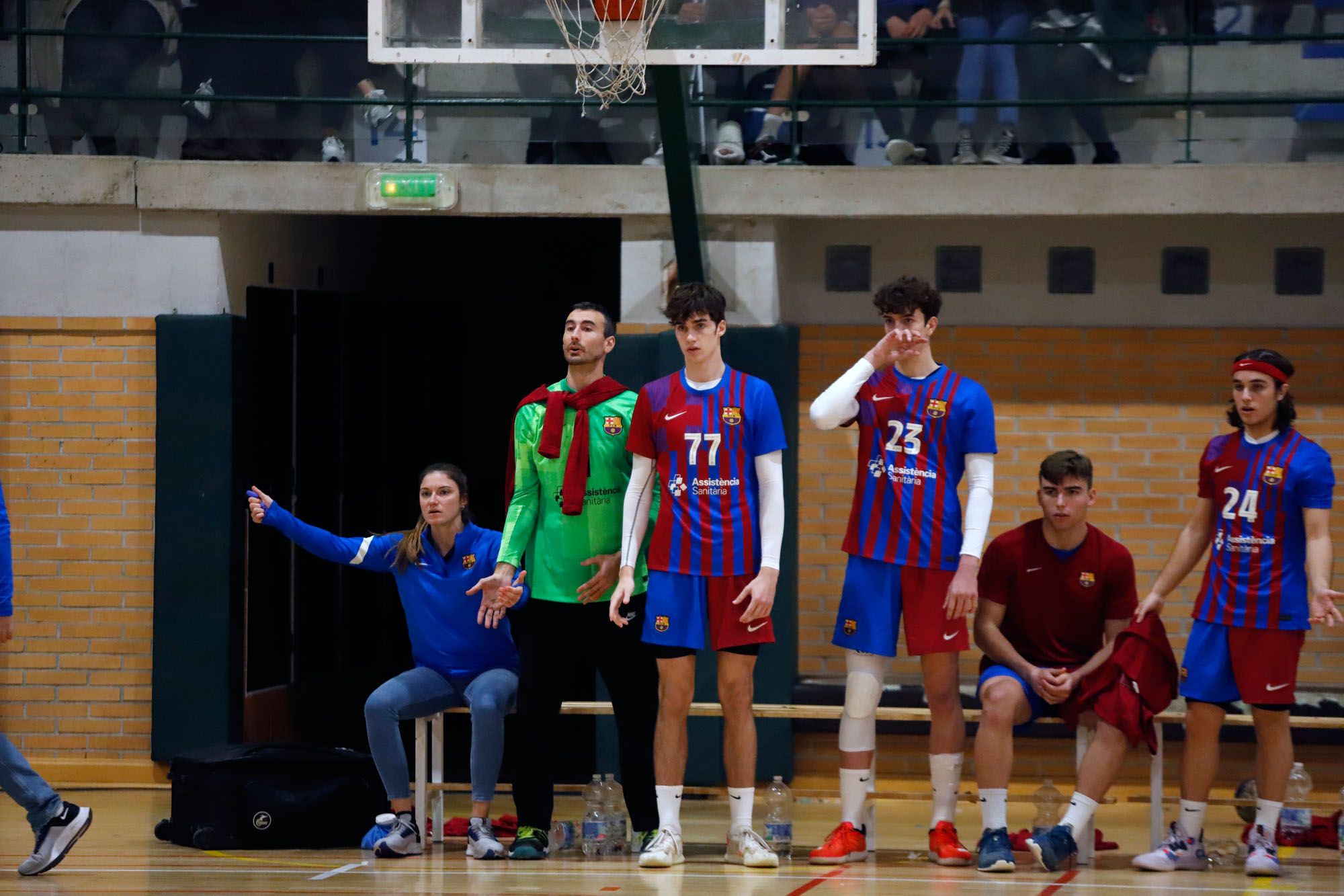 Pablo Urdangarin, en Málaga con su equipo de balonmano