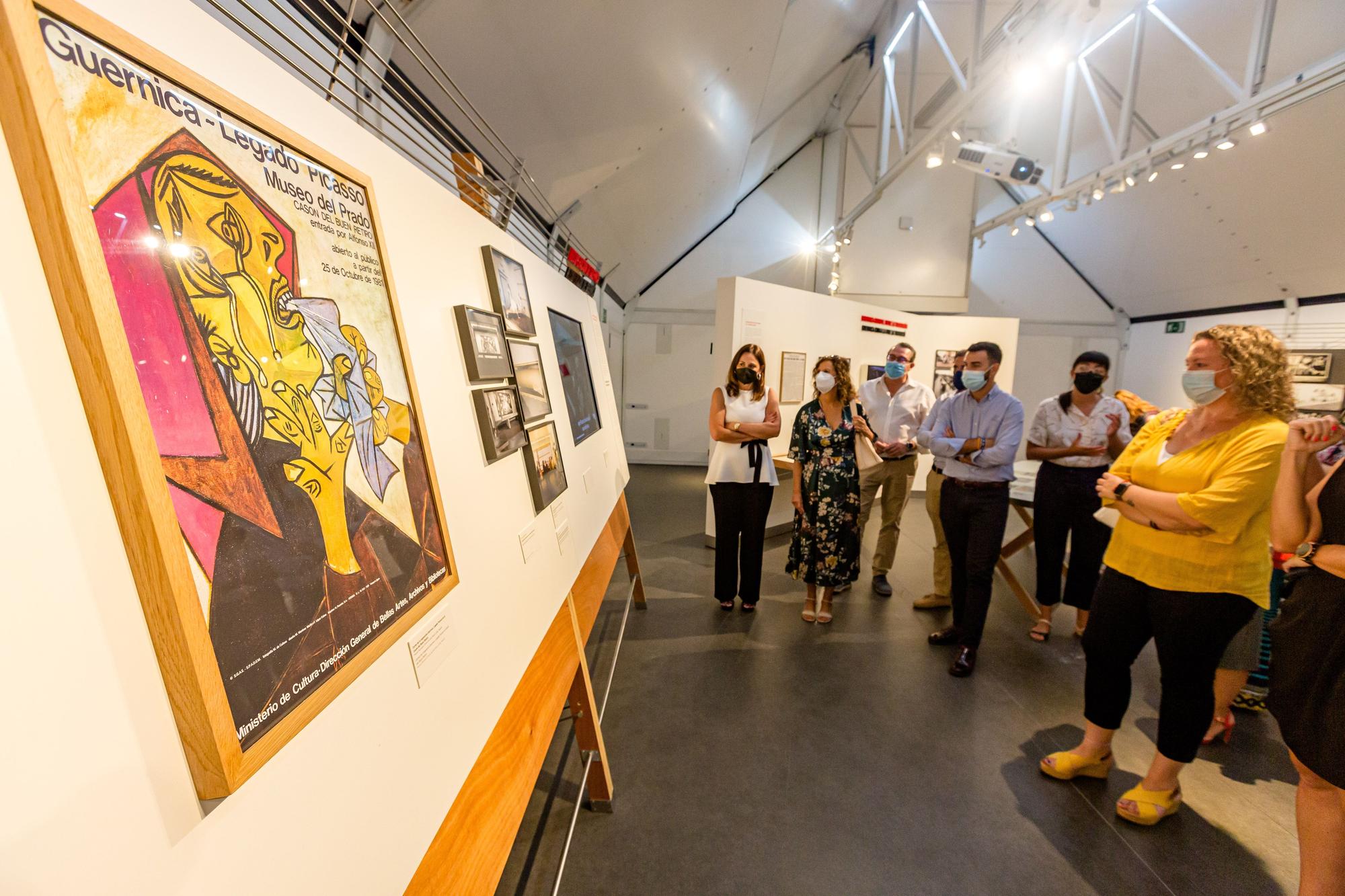 Exposición sobre el Guernica en Benidorm