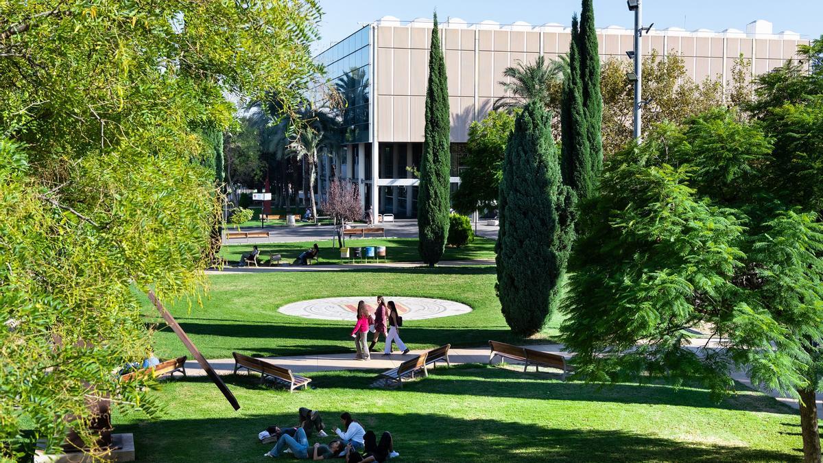 El campus de Vera de la Universitat Politècnica de València dispone de 125.000 m2 de zonas verdes.