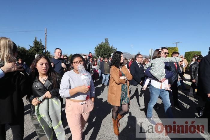 La Santa 'baja' a Totana