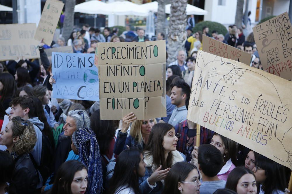 Clamor joven en Alicante contra el cambio climático