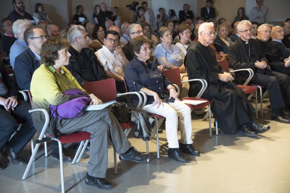 Presentació de la restauració de plànols de la Bas