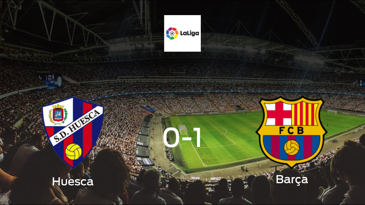 Huesca succumb to Barcelona with 0-1 defeat at El Alcoraz
