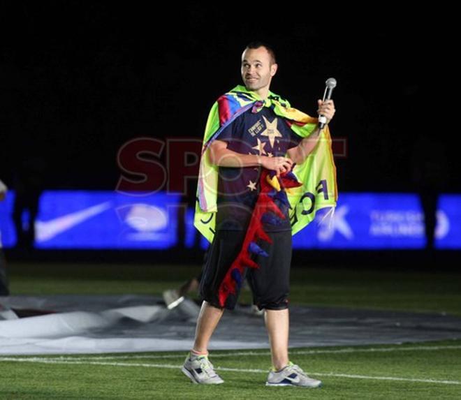 El Camp Nou acogió la fiesta de la Liga