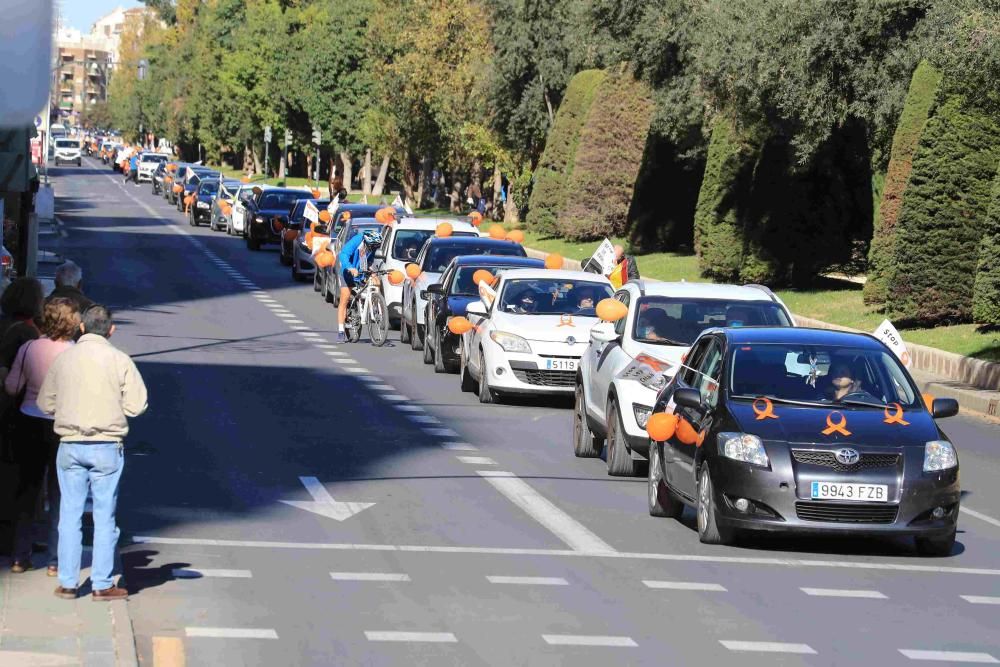 Protesta en Cartagena contra la Ley Celaá