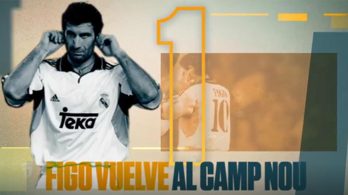 Se cumplen 20 años del fichaje de Figo por el Real Madrid