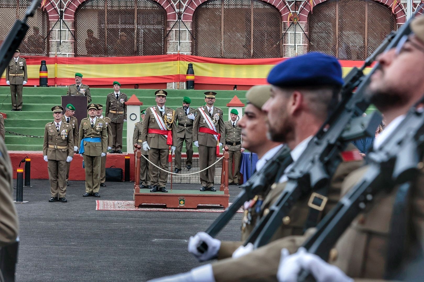 Acto militar por San Juan Bosco, patrón de los especialistas del Ejército