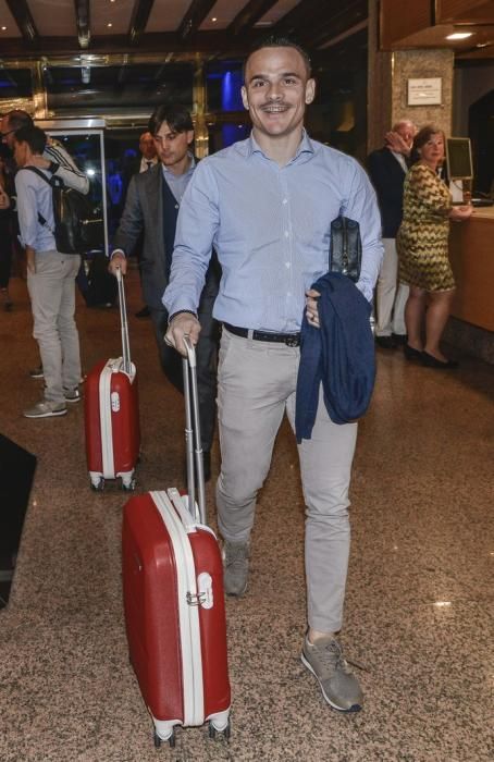 16/02/2018 SAN AGUSTIN. LLegada del Sevilla FC al Hotel Melía Tamarindo. FOTO: J. PÉREZ CURBELO