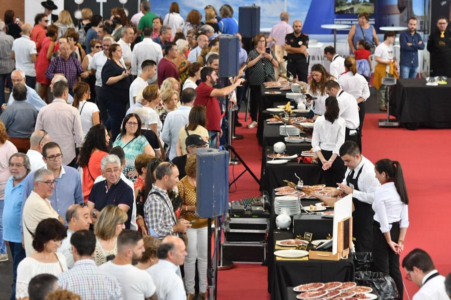 La feria del Jamón de Villanueva de Córdoba en imágenes