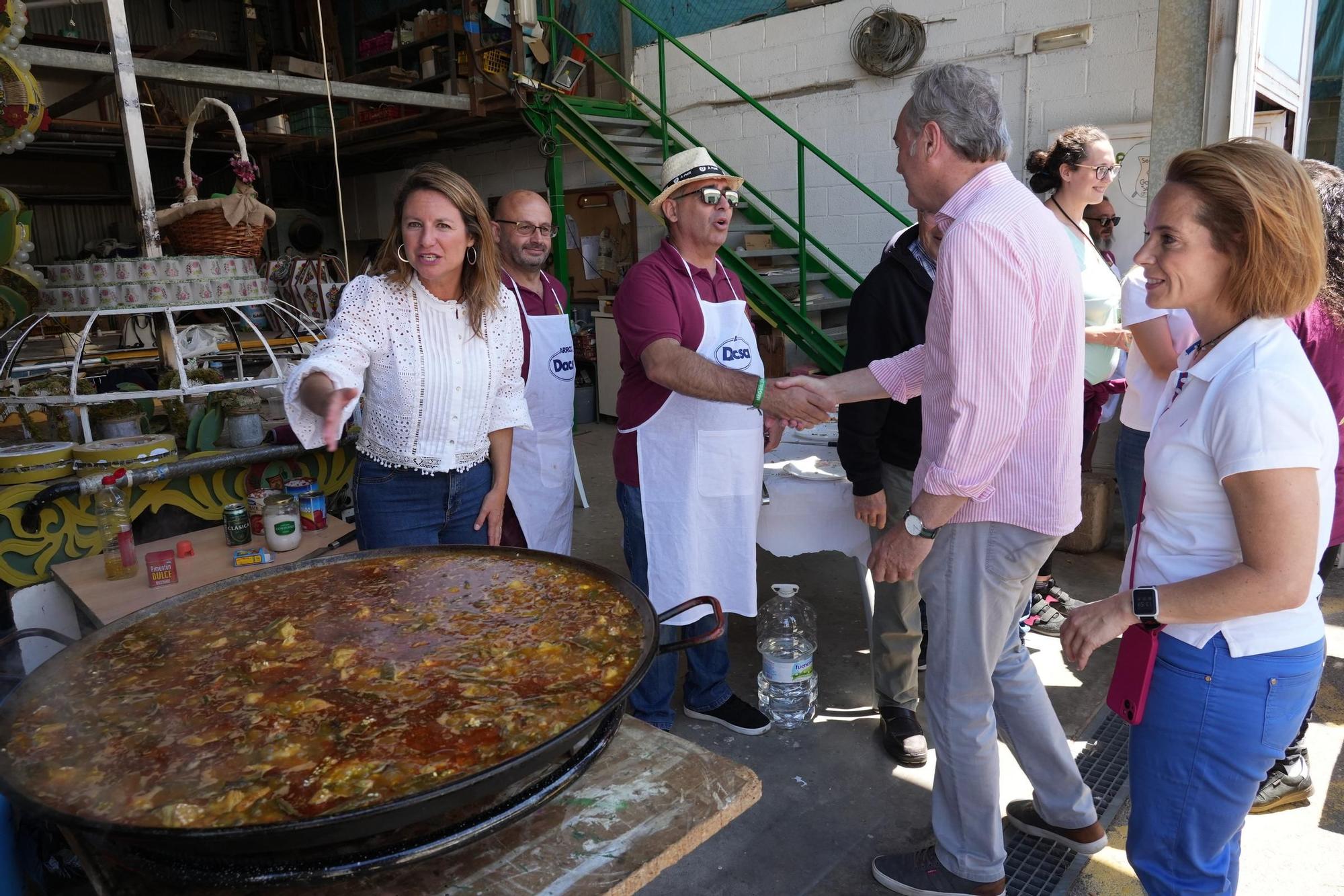 Las majores imágenes del concurso de paellas de las Gaiatas