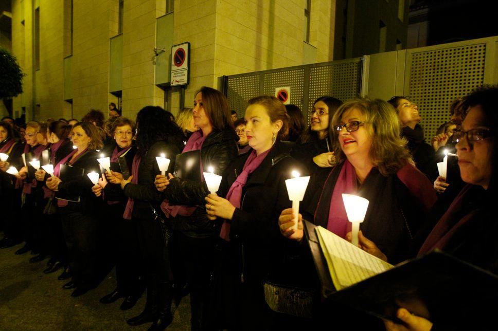 Procesión del Refugio en Murcia