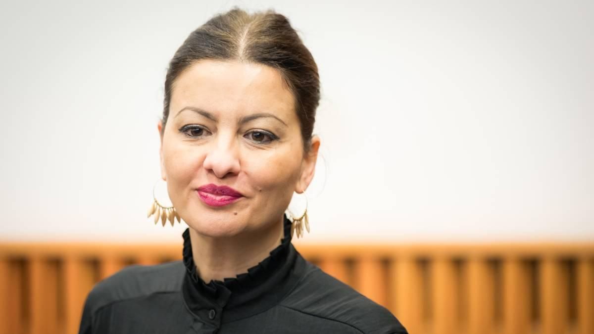 Sira Rego, durante la clausura de la 'Jornada de presentación de la declaración para proteger a niños y adolescentes en el ámbito digital'.