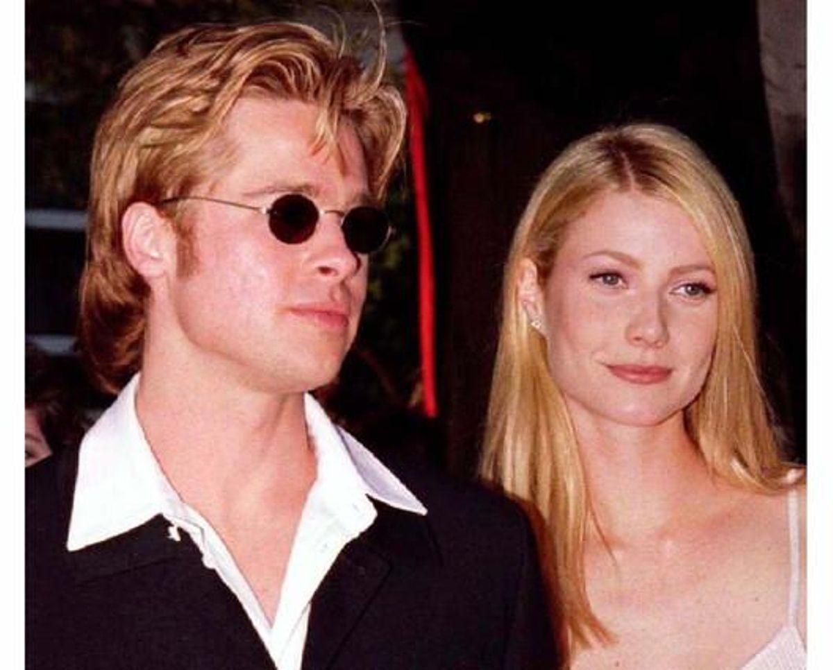 Brad Pitt y Gwyneth Paltrow, una de las parejas más famosas de los 90.