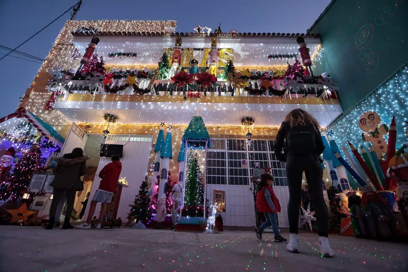 La casa más navideña de Tenerife