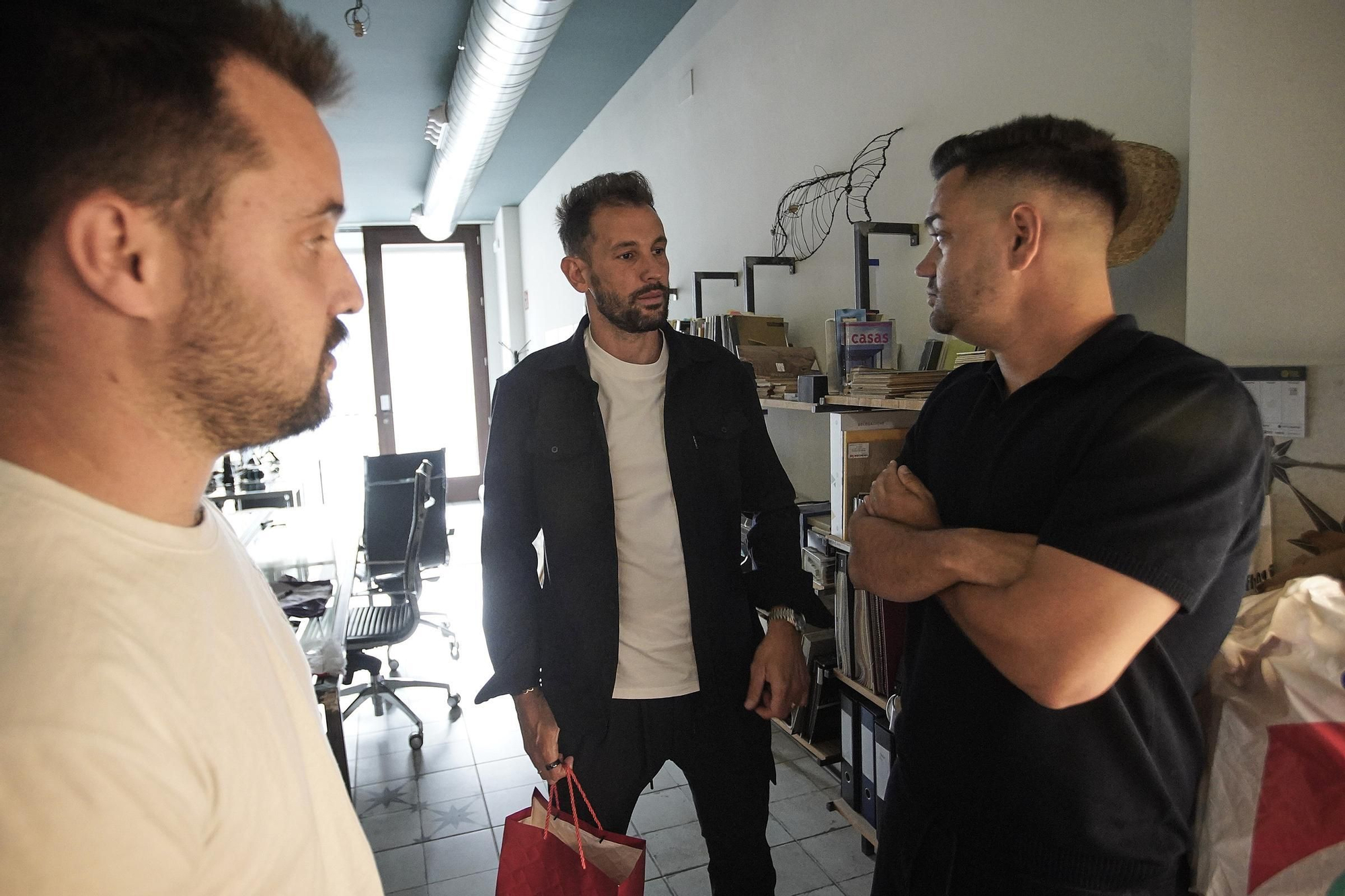 Les fotos d&#039;Stuani com a convidat del programa Montiliving