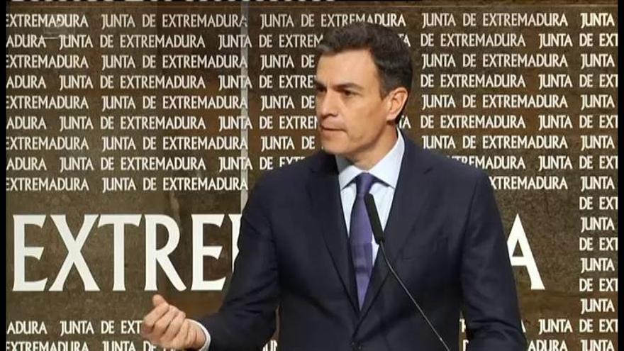 Sánchez: "El señor Torra no es ni más ni menos que el nuevo Le Pen"