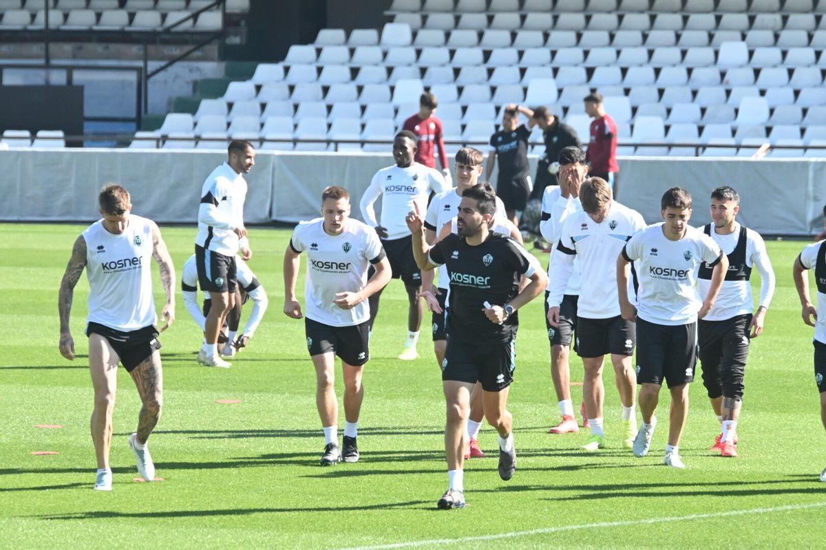 Entrenamiento del CD Castellón