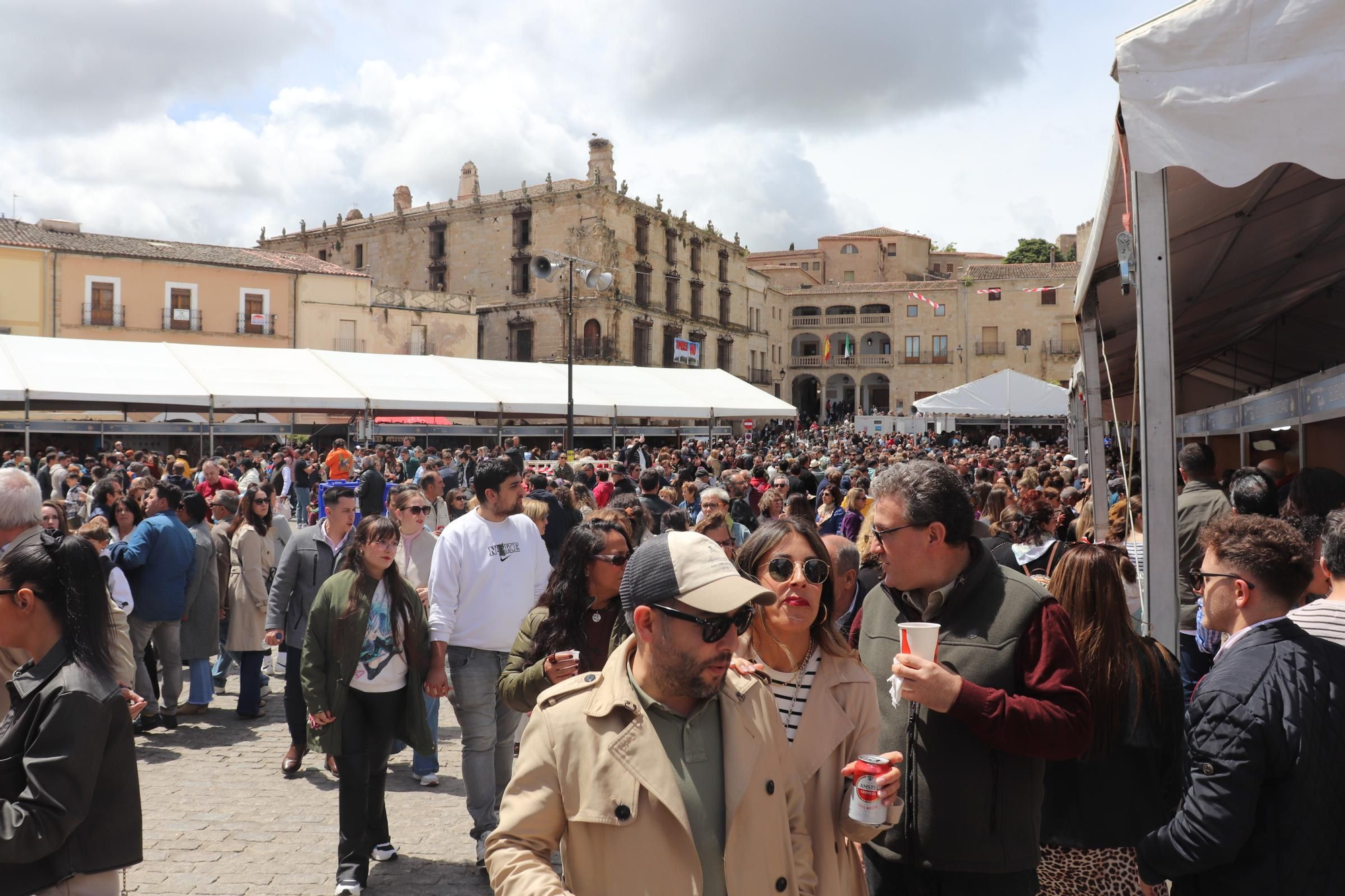 Primera jornada de la Feria Nacional del Queso de Trujillo