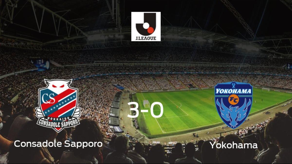 El Consadole Sapporo suma tres puntos tras pasar por encima al Yokohama (3-0)