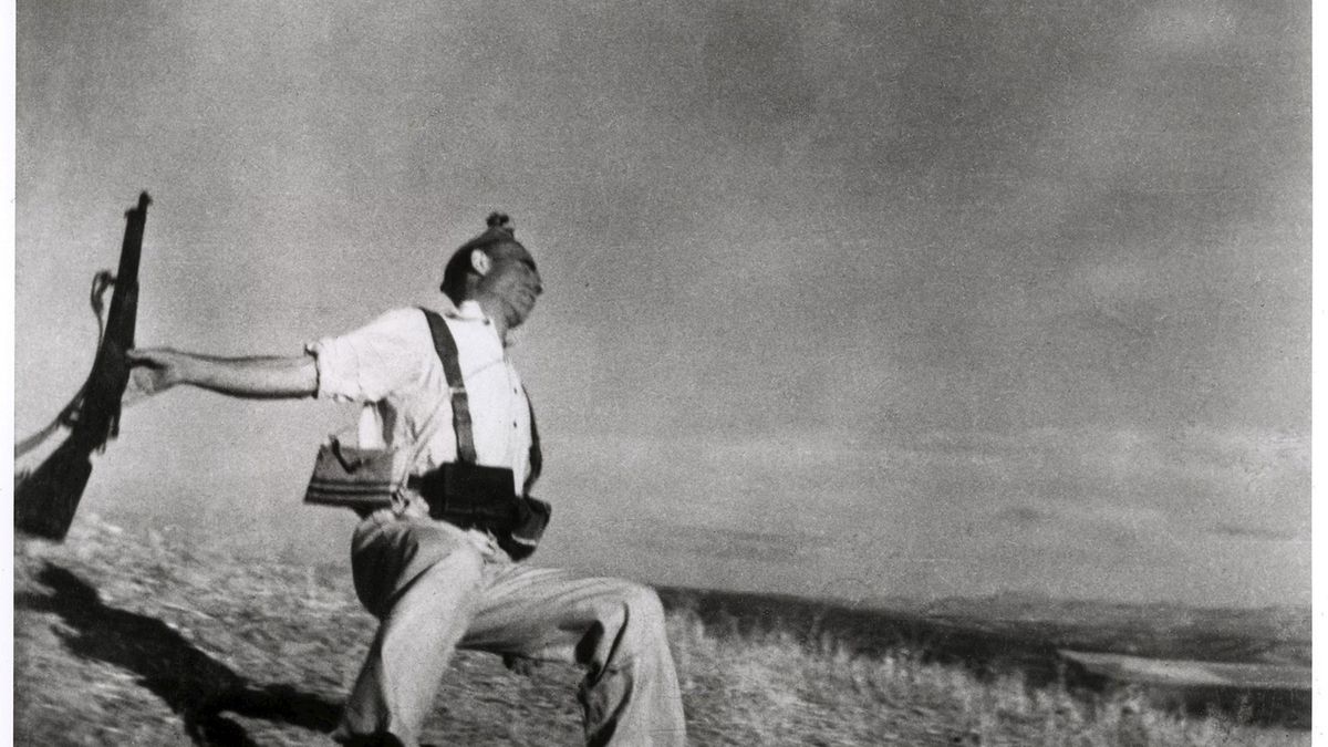'Muerte de un miliciano', la icónica fotografía de Robert Capa.