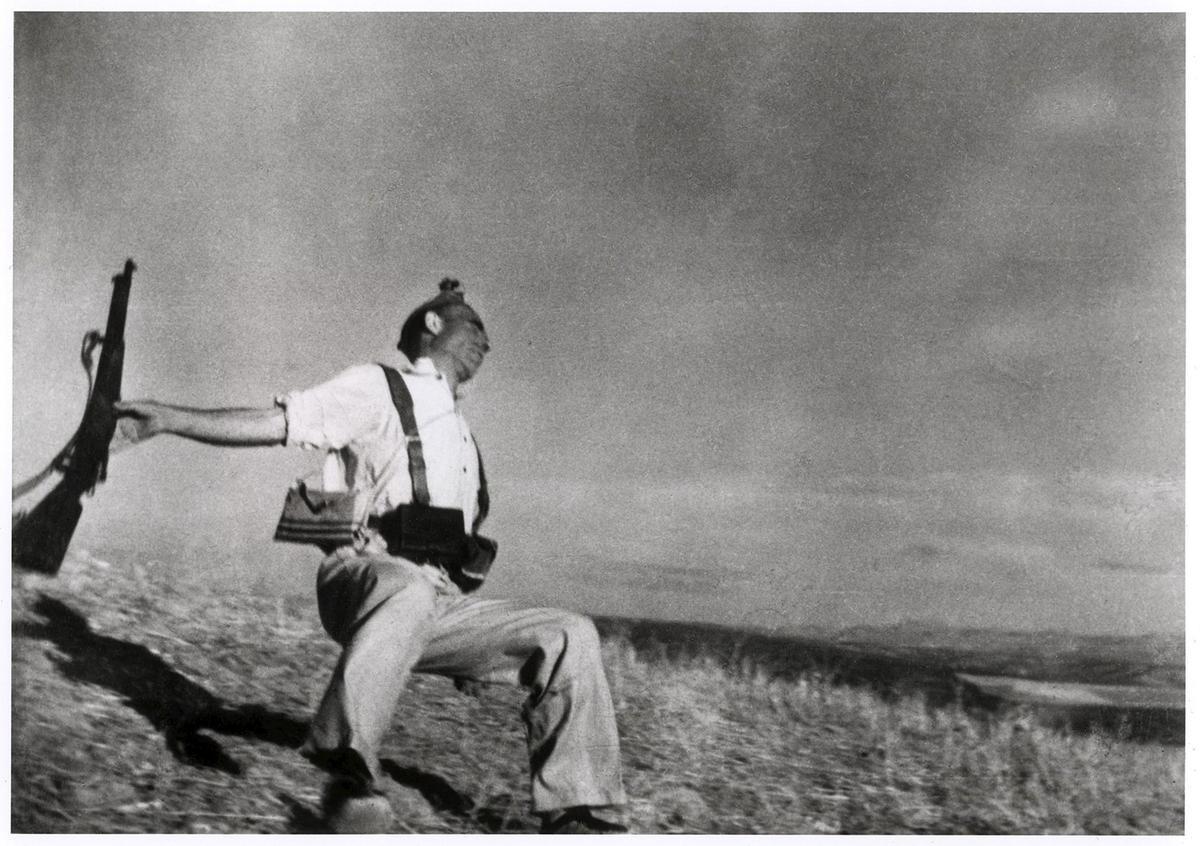 'Muerte de un miliciano', la icónica fotografía de Robert Capa.