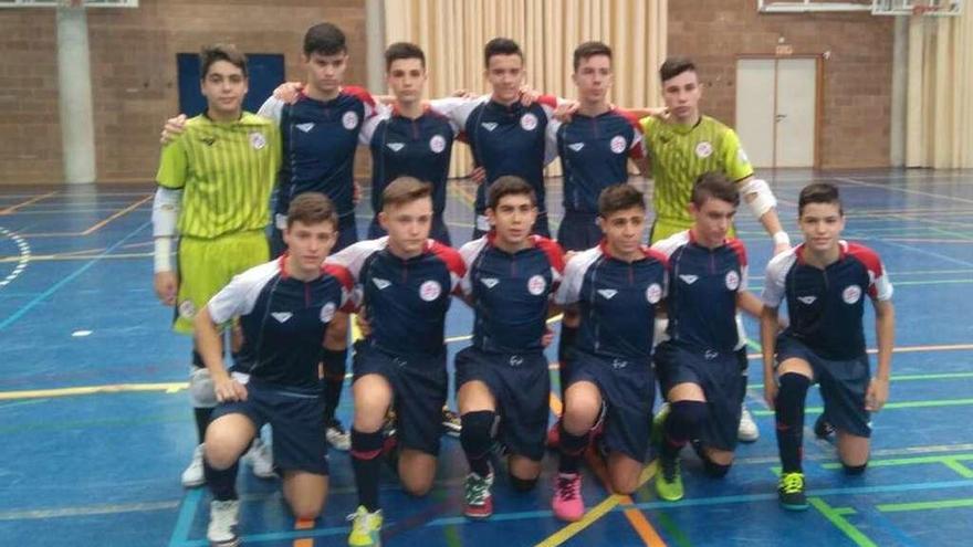La selección de Castilla y León cadete arranca con un empate (3-3) el Campeonato de España