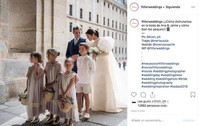 Vestido de novia con mangas abullonadas de Lorenzo Caprile