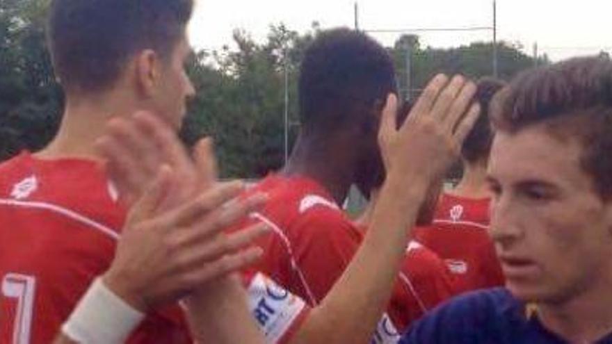 Pau Domínguez, el jugador de 16 anys del Llagostera juvenil.