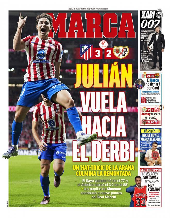 Las portadas de la prensa deportiva de hoy