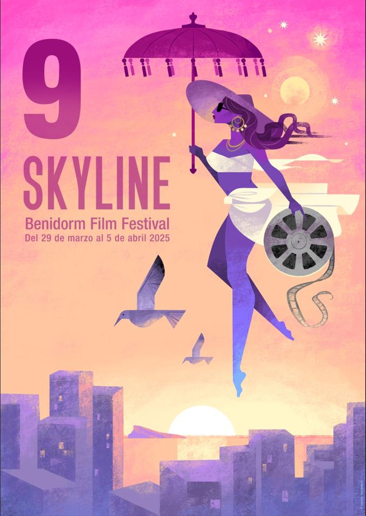 Cartel realizado por Carlos Corredera para el festival