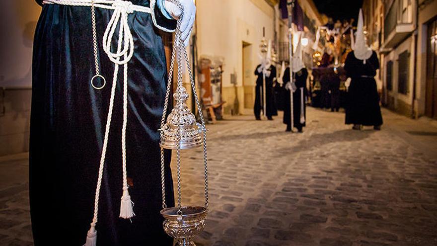 Una procesión de Semana Santa.