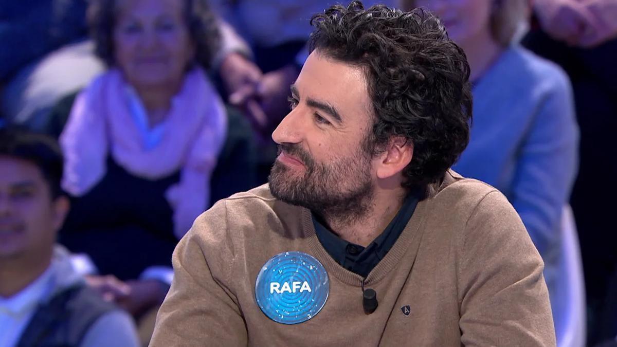 Rafa reflexiona en &#039;Pasapalabra&#039; sobre su edad: &quot;Me suelen echar más años&quot;.