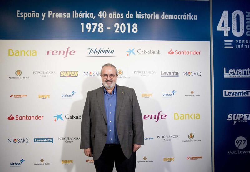 Photocall de la gala del 40 aniversario de Prensa Ibérica en Levante-EMV