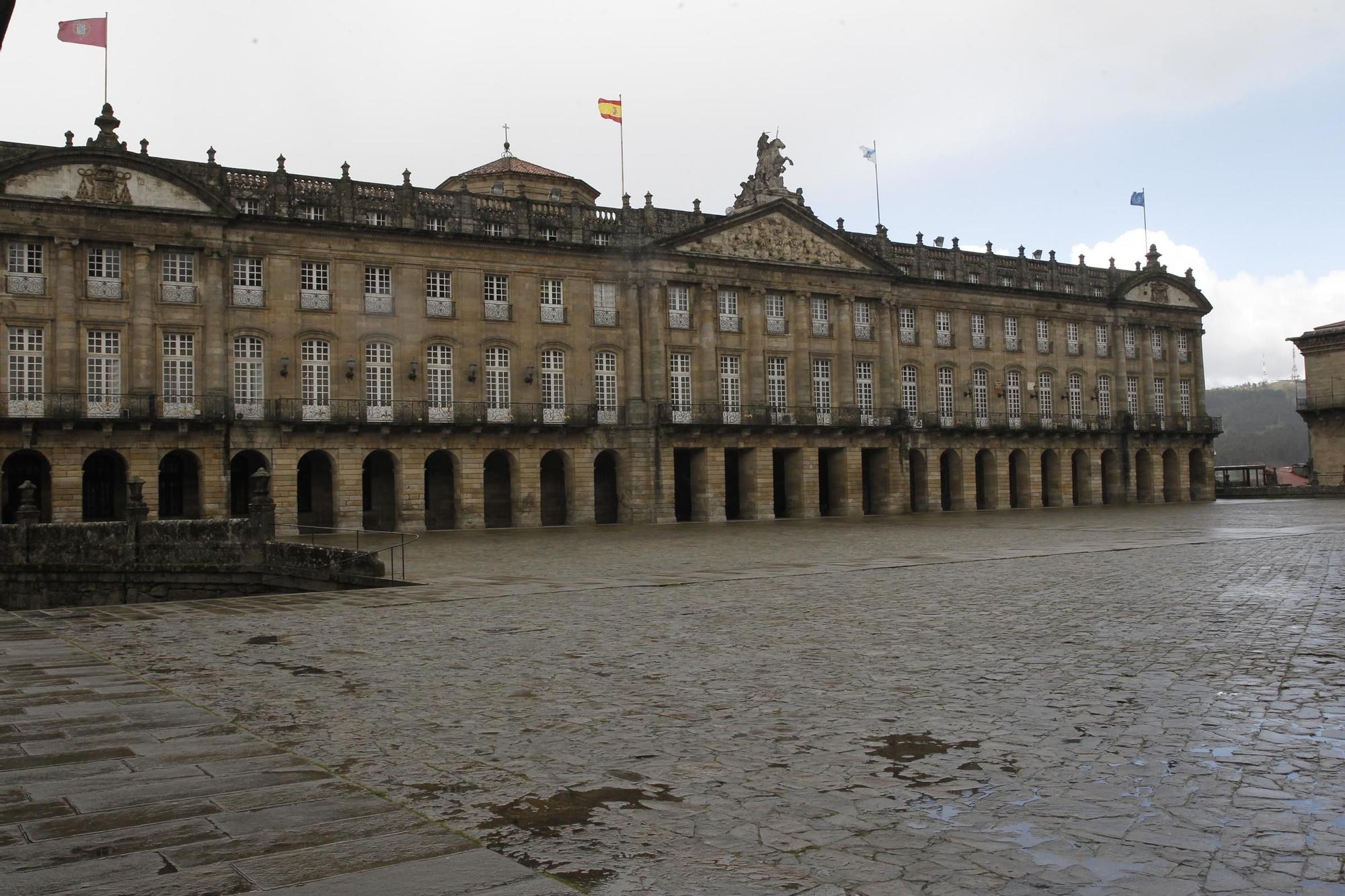 Pazo de Raxoi no Obradoiro