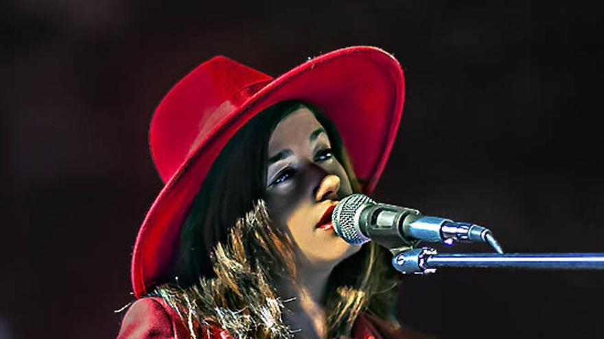 Julia Martín, vocalista del grupo.