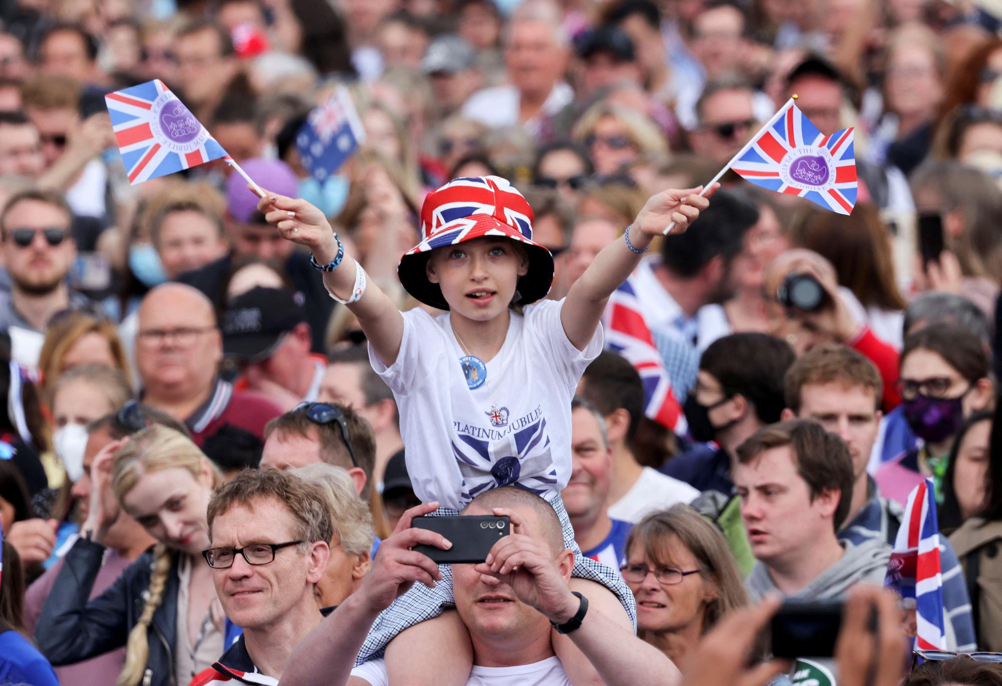 Queen's Platinum Jubilee celebrations in London