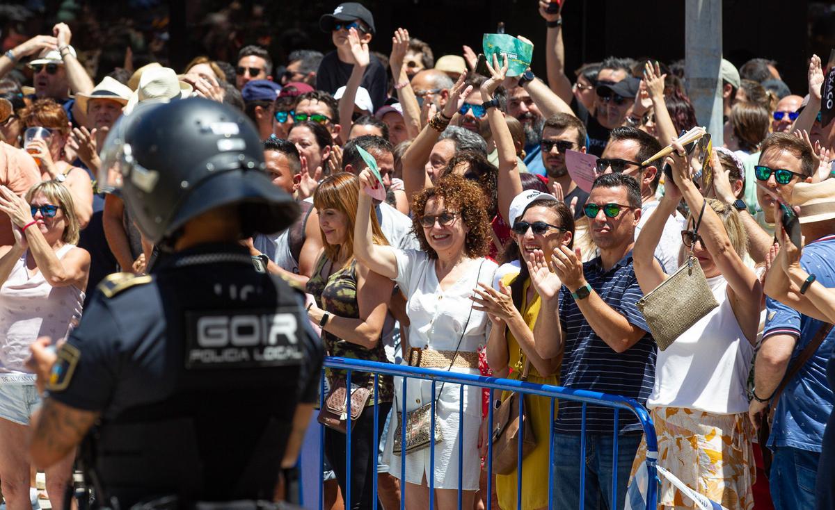Segunda Mascletà de las Hogueras 2022