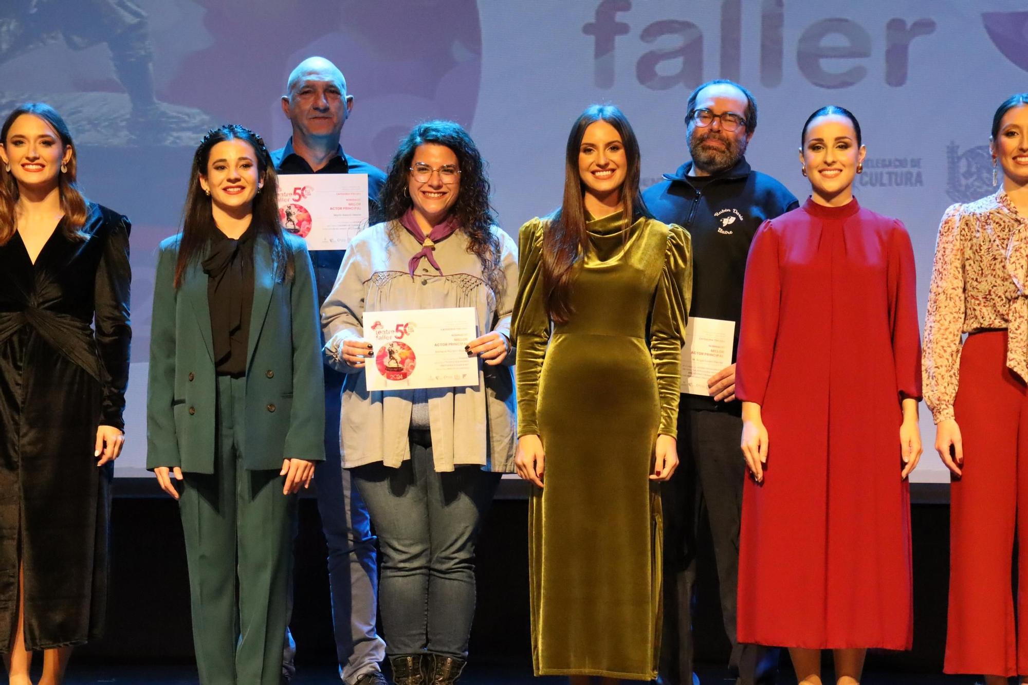 Memoria gráfica de las Nominaciones del Teatre Faller 2024 de adultos